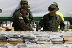 Siedem ton kokainy przechwyciła kolumbijska policja