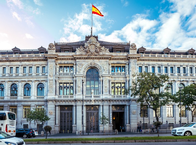 Siedziba Banco de Espana w Madrycie /123RF/PICSEL