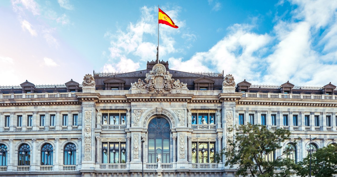 Siedziba Banco de Espana w Madrycie /123RF/PICSEL