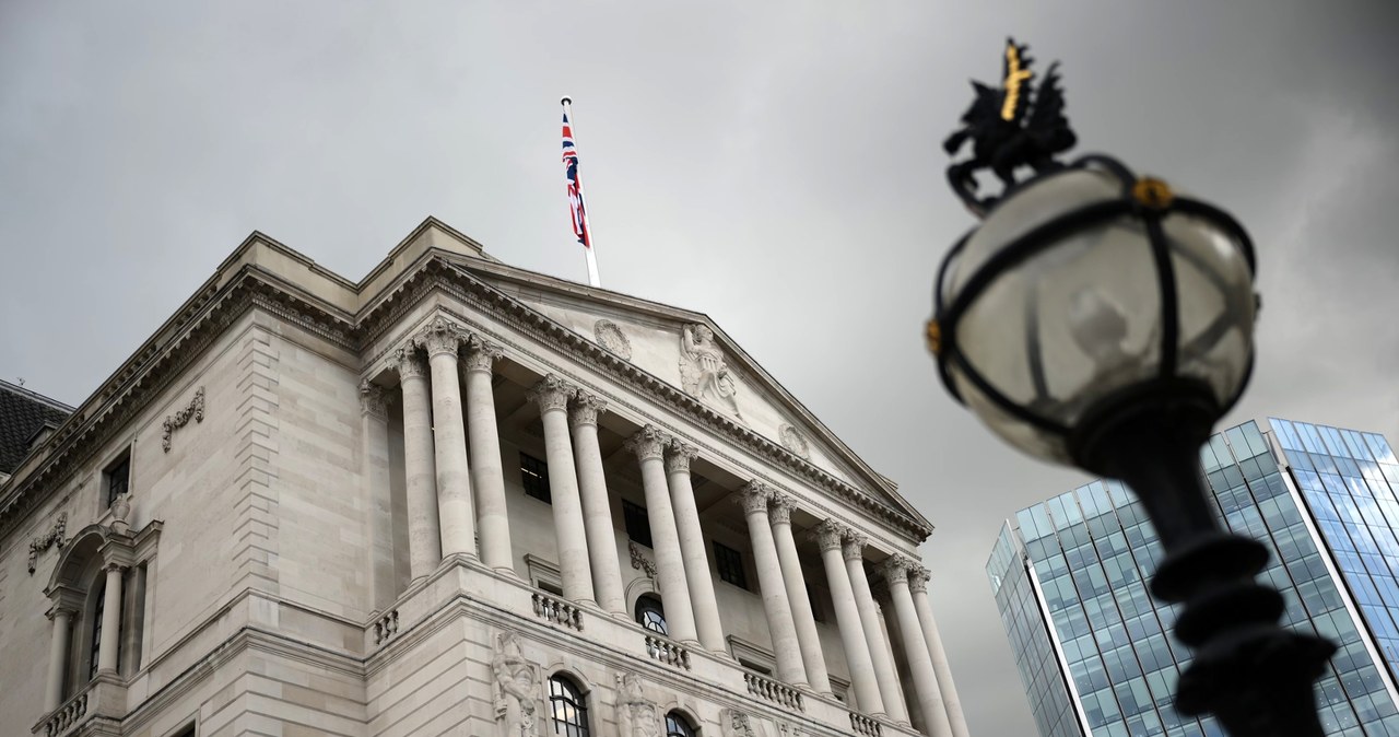 Siedziba Banku Anglii w londyńskim City /Daniel Leal /AFP