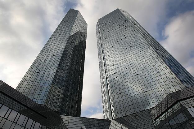 Siedziba Deutsche Bank we Frankfurcie nad Menem /fot. DANIEL ROLAND /AFP