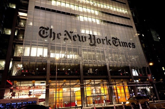 Siedziba dziennika "New York Times" /Shutterstock
