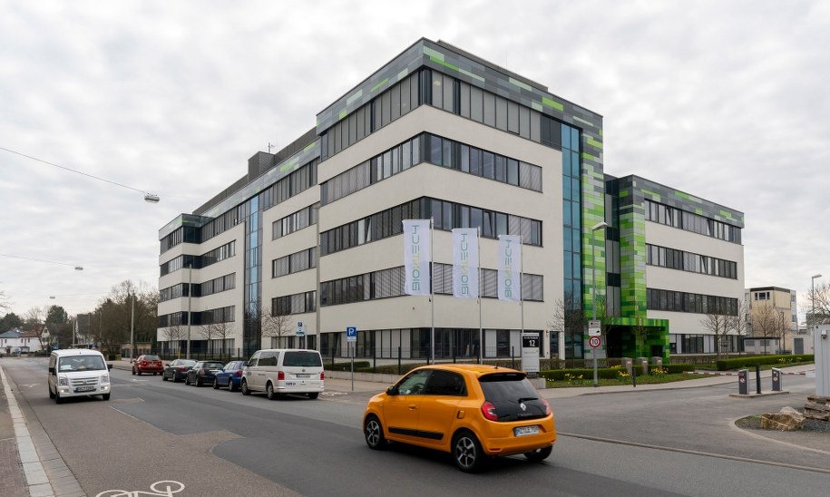 Siedziba firmy Biontech /RONALD WITTEK /PAP/EPA