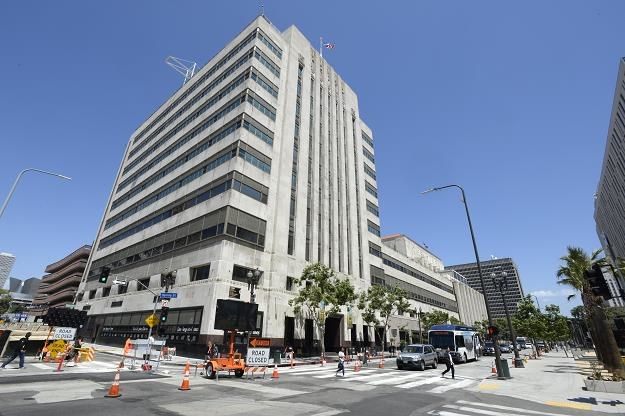 Siedziba gazety "Los Angeles Times" w centrum Los Angeles /EPA