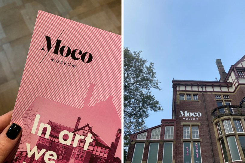 Siedzibą Moco Museum jest zaprojektowana w 1904 roku przez Eduarda Cuypersa, bratanka słynnego Pierre'a Cuypersa, kamienica, z której okien rozciąga się widok na Museumplein /Dagmara Kotyra /Archiwum autora
