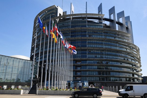 Siedziba Parlamentu Europejskiego w Strasburgu / 	Radek Pietruszka   /PAP