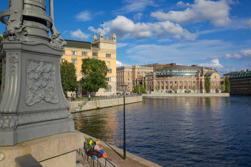 Siedziba parlamentu szwedzkiego w Sztokholmie /Frank Fell/Robert Harding /East News