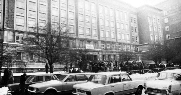 Siedziba "Solidarności", region Mazowsze. /Wojciech Laski /East News