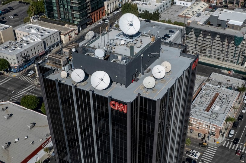Siedziba telewizji CNN w Los Angeles /RINGO CHIU /Agencja FORUM