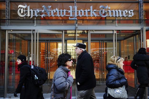 Siedziba "The New York Timesa" w Nowym Jorku /AFP