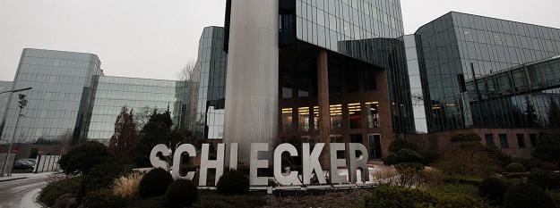 Siedziba upadającej firmy Schlecker w Ehignen koło Ulm w Niemczech /AFP