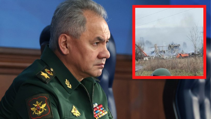 Siegiej Szojgu, minister obrony Federacji Rosyjskiej, potwierdził śmierć 63 żołnierzy w Makiejewce; źródło: AFP/Telegram/Denis Kazanski /