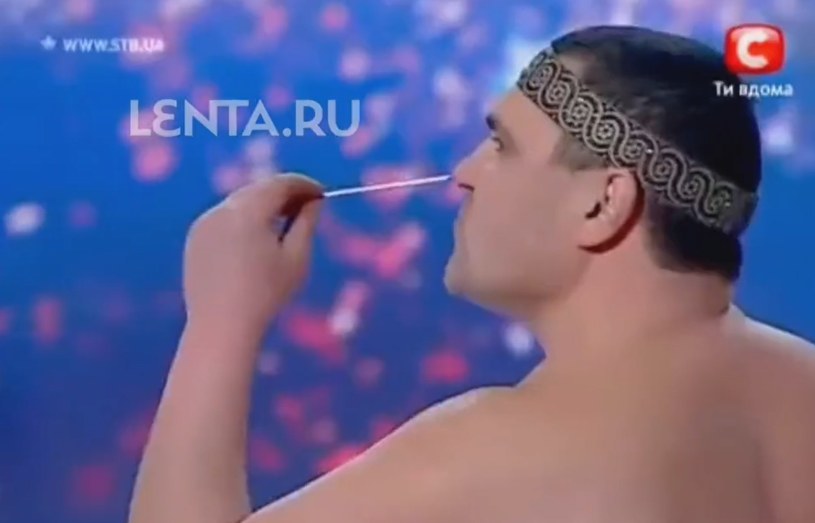 Siergiej Agarkow w programie "Mam talent" /YouTube