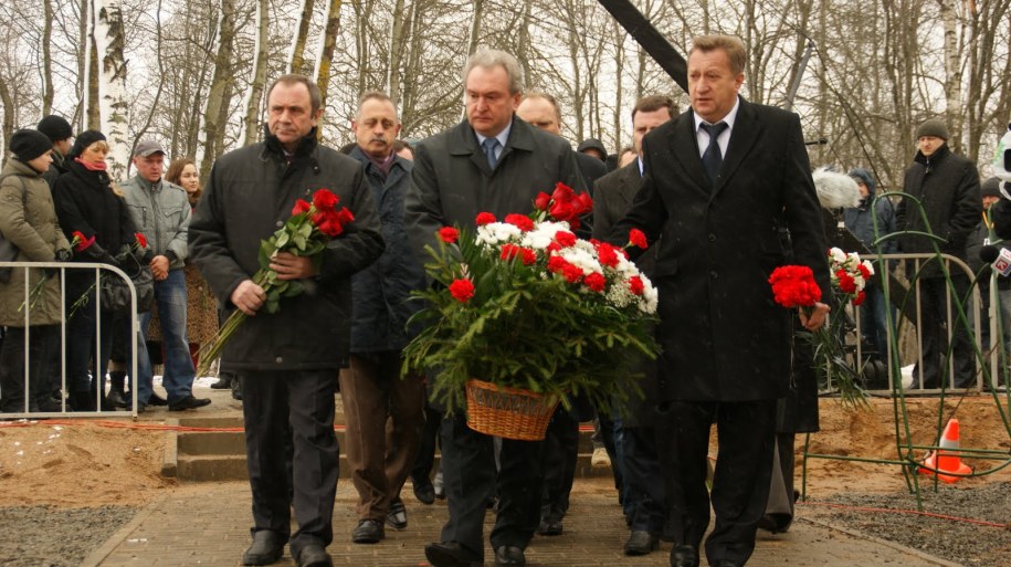 Siergiej Antufjew (w środku). &nbsp; /fot. Micha? Dukaczewski /RMF FM