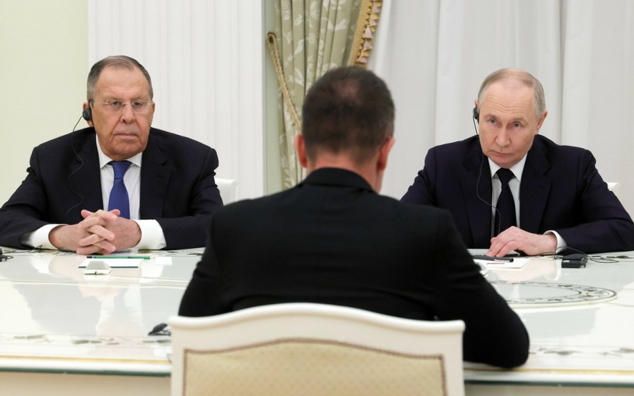 Siergiej Ławrow, Władimir Putin /MIKHAIL METZEL  /East News