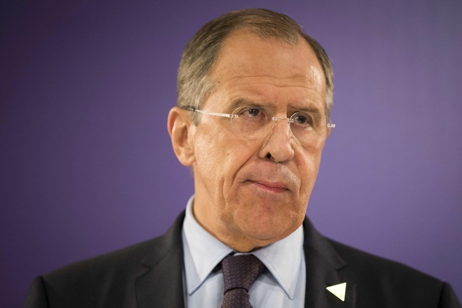 Siergiej Ławrow / 	EVERT-JAN DANIELS / POOL    /PAP/EPA