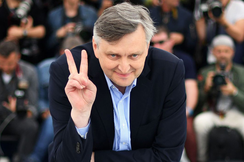 Siergiej Łoźnica na pokazie filmu "Donbas" na festiwalu w Cannes, 9 maja 2018 roku /AFP