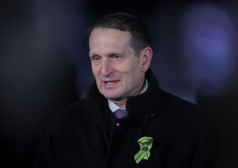 Siergiej Naryszkin na zdjęciu z 2024 r. /Anton Vaganov / POOL /PAP/EPA