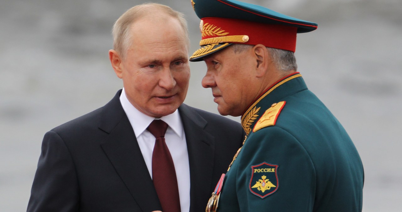 Siergiej Szojgu i Władimir Putin /Mikhail Svetlov / Contributor /Getty Images