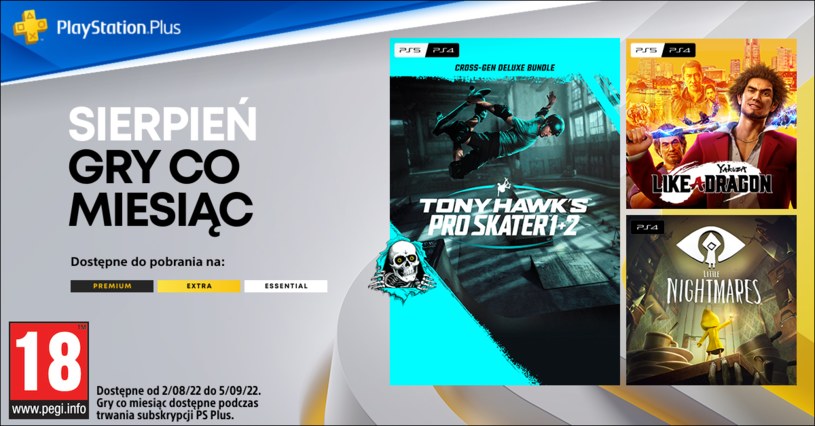 Sierpniowa oferta PlayStation Plus. Jakie gry zobaczycie? /materiały prasowe