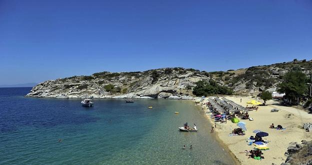 Sikia, półwysep Chalkidiki, 650 km na północ od Aten /AFP