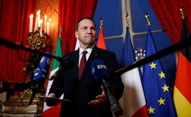 Sikorski odpowiada Zełenskiemu. Pilne spotkanie ministrów UE w Monachium