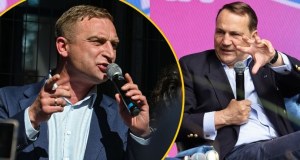 Sikorski wyśmiewa Bąkiewicza. "Proszę tatusiowi przekazać, aby uważał"