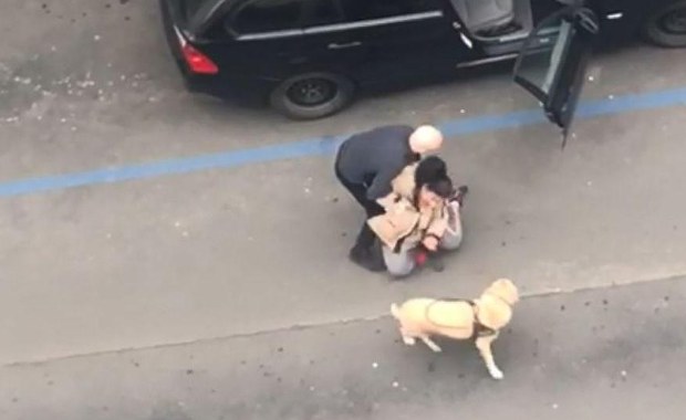 Siłą wyrzucił niewidomą pasażerkę z auta. Nie chciał jechać z psem przewodnikiem