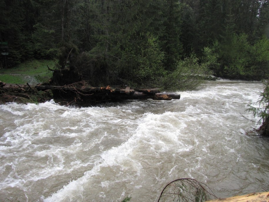 Silne deszcze i wichury spowodowały lokalne podtopienia w Czechach i na Słowacji /Maciej Pałahicki /Archiwum RMF FM