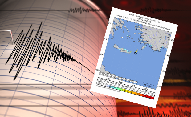 Silne trzęsienie ziemi nawiedziło Grecję. Trwało kilkanaście sekund