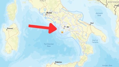 Silne trzęsienie ziemi u wybrzeży Neapolu