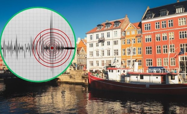 Silne wstrząsy w Danii. Epicentrum znajdowało się na Bałtyku