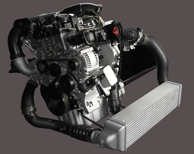 silnik 3-cylindrowy turbo BMW /Motor