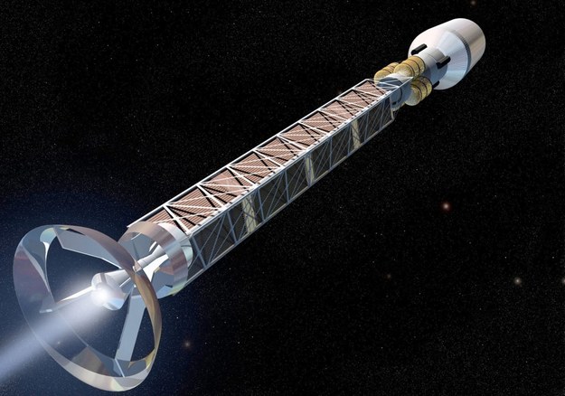Silnik antymaterii umożliwi podróż do najbliższego Ziemi systemu gwiezdnego / inf. prasowa /&nbsp