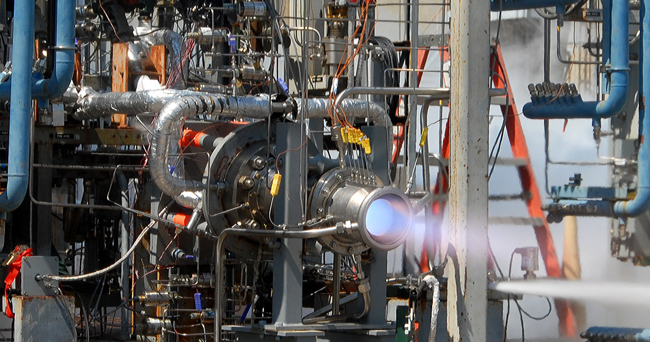 Silnik na metan już wkrótce stanie się wyposażeniem przyszłych marsjańskich lądowników /NASA