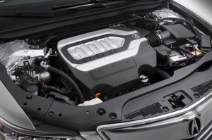 Silnik RLX-a to pierwsza V-szóstka Hondy z bezpośrednim wtryskiem paliwa. 90 proc. maksymalnego momentu obrotowego generuje w zakresie 2000-6600 obr./min. /Acura