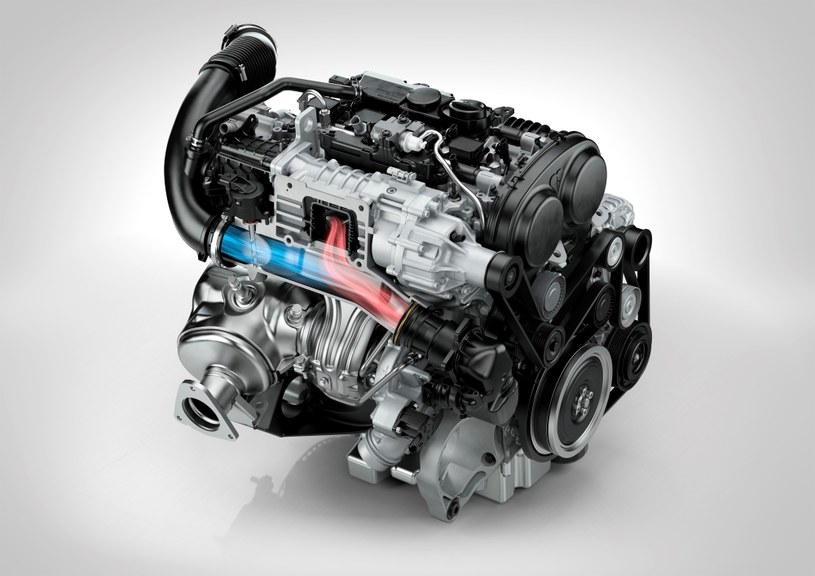 Silnik T6 z kompresorem i turbosprężarką /Informacja prasowa