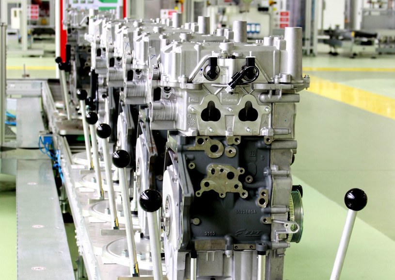 Silniki wyprodukowane w polskiej fabryce Stellantis w Bielsku-Białej /Informacja prasowa