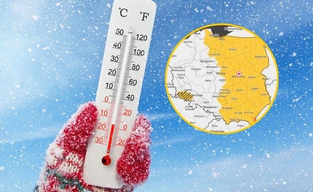 Silny mróz i ostrzeżenia IMGW. Zobacz, które regiony są najbardziej zagrożone