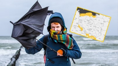 Silny wiatr na północy Polski. Wydano alerty, sporo interwencji