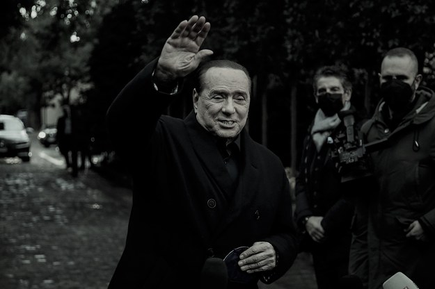 Silvio Berlusconi miał 86 lat /Fabio Frustaci /PAP/EPA