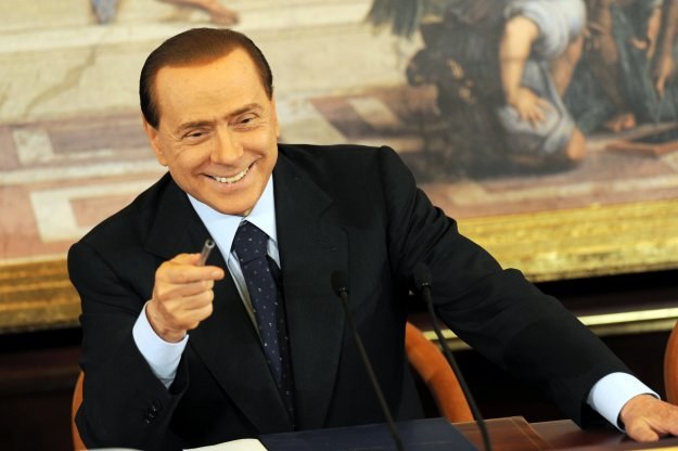 Silvio Berlusconi, premier Włoch /AFP