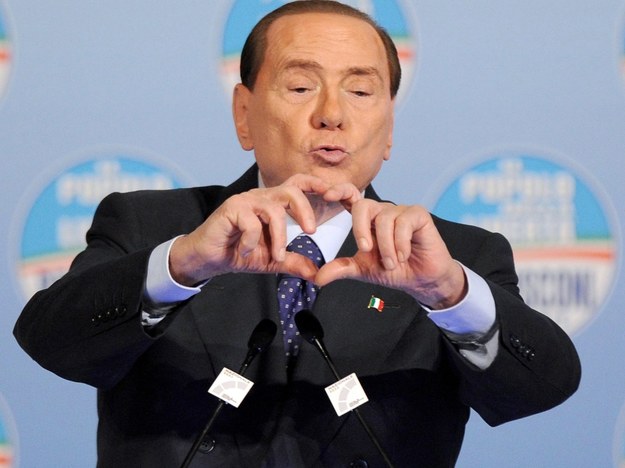 Silvio Berlusconi /ETTORE FERRARI /PAP/EPA