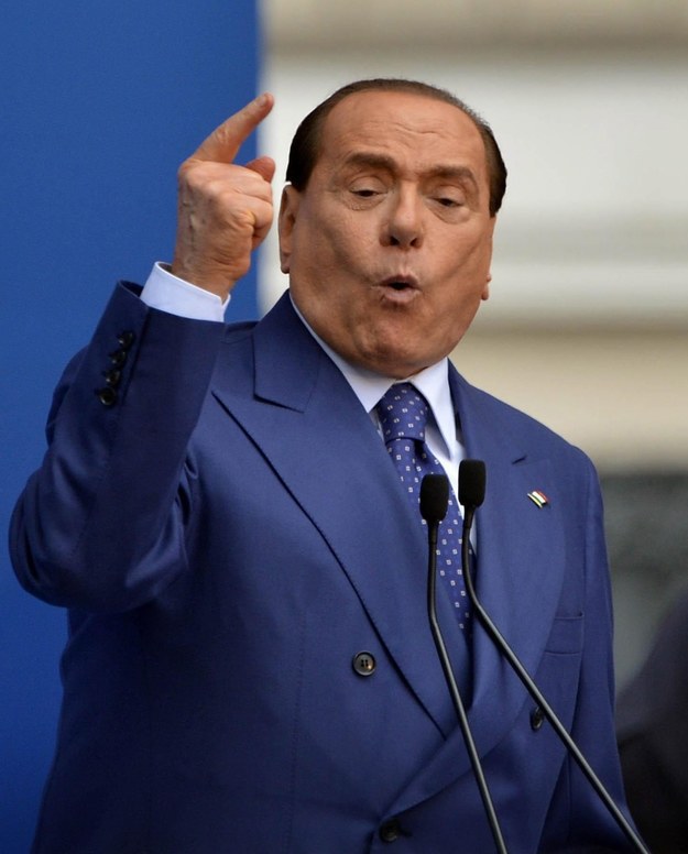 Silvio Berlusconi /RICHARD MORGANO    /PAP/EPA