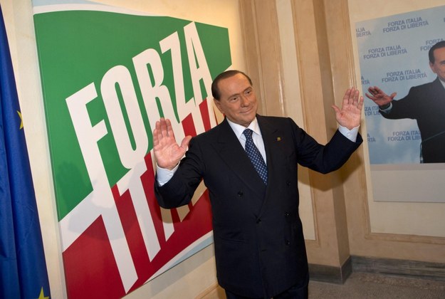 Silvio Berlusconi /MASSIMO PERCOSSI /PAP/EPA