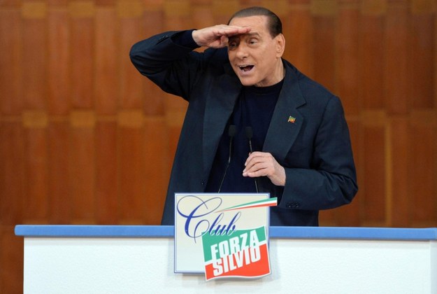 Silvio Berlusconi / 	ETTORE FERRARI    /PAP/EPA