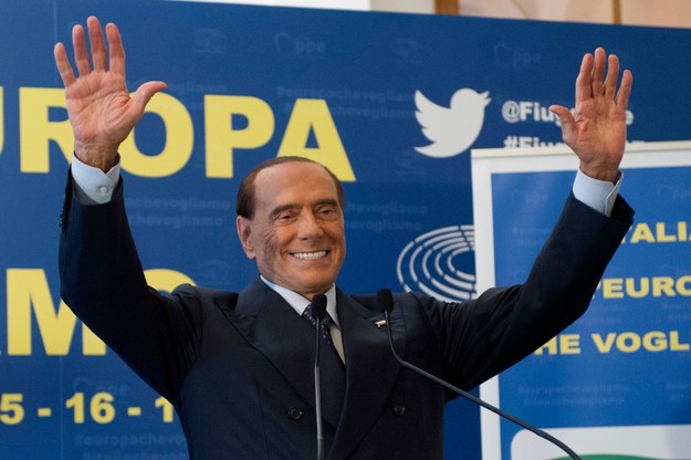 Silvio Berlusconi /Pierpaolo Scavuzzo/Photoshot /PAP/EPA