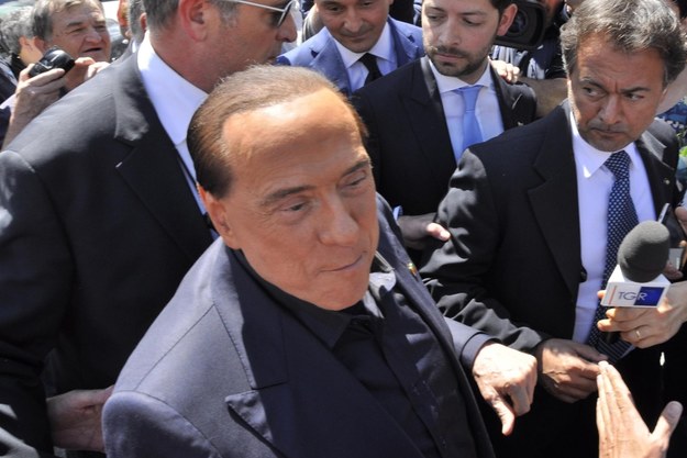 Silvio Berlusconi /THIERRY PRONESTI /PAP/EPA