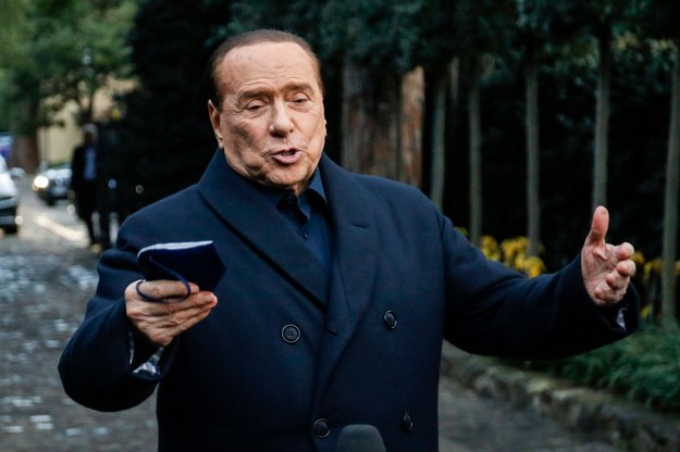 Silvio Berlusconi /Fabio Frustaci /PAP/EPA