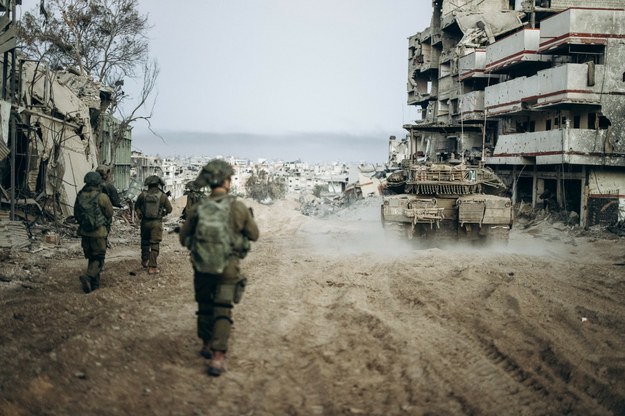 Siły izraelskie w Gazie /Israel Defense Forces/Xinhua News /East News
